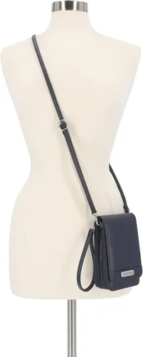 Vista 5 de Nautica Catalina - Cartera cruzada de cuero vegano RFID para mujer