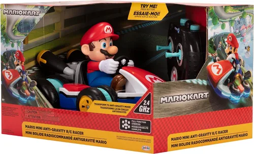 Vista 8 de World of Nintendo Mario Kart 8 auto antigravedad a control remoto 2.4 GHz