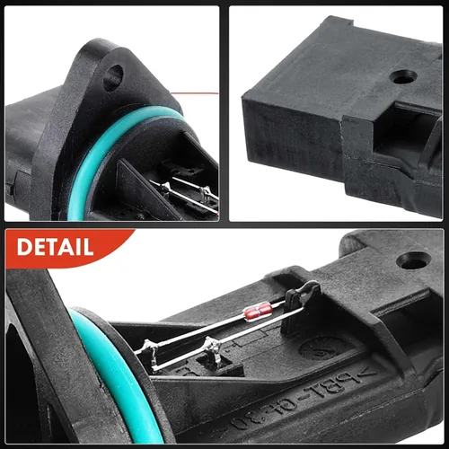 Vista 9 de A-Premium Sensor de flujo de masa de aire [5 pines] MAF compatible con Porsche Boxster 1997-2003, 911 1999-2001