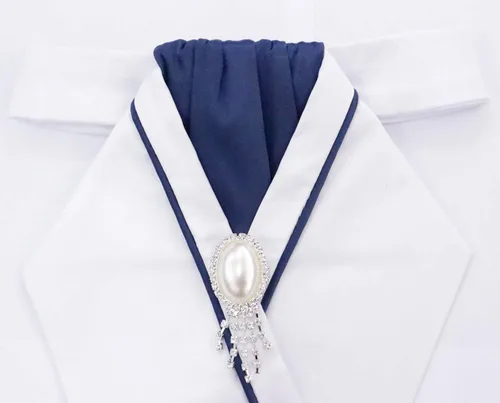 Vista 4 de HR Farm Womens Dressage Riding Stock Tie