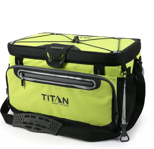 Vista 10 de Titan by Arctic Zone Deep Freeze Cooler - Zipperless Hardbody Cooler - Deep Freeze Insulation, HardBody Liner, and SmartShelf