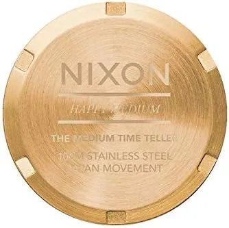 Vista 5 de Nixon Time Teller Mediano A1130. Reloj para mujer resistente al agua 100m (cara del reloj de acero inoxidable de 31 mm)