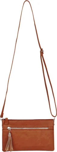 Vista 2 de Solene Bolso bandolera ligero con múltiples compartimentos para mujer