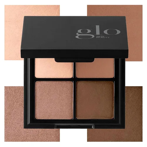 Vista 11 de Glo Skin Beauty Sombra de ojos Quad Cuatro tonos combinados por expertos para una declaración de ojos personalizada, (Bon Voyage)