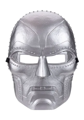 Vista 6 de Máscara Valor de Disfraz de Doctor Doom para Niños de Marvel Multicolor