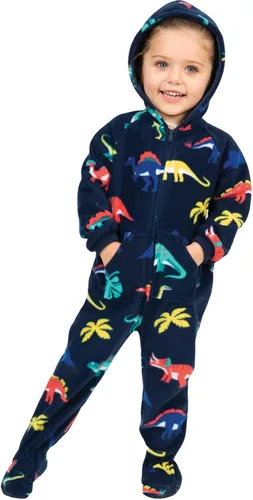 Vista 5 de Footed Pajamas - Enterizo con capucha a juego para la familia Suéteres de una pieza para niños, niñas, hombres, mujeres y mascotas, unisex, Naranja
