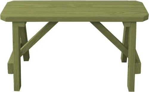 Vista 31 de Furniture Barn USA Pine - Banco tradicional de 2 pies, color negro