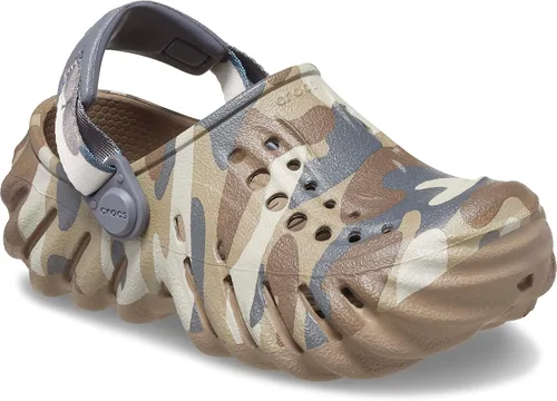 Vista 7 de Crocs Unisex-Child Echo Camo Clogs