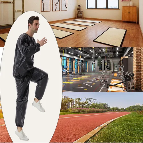 Vista 5 de DawnBreak Sauna Sweat Suit for Women/Men Exercise Weight Loss Gym Fitness Workout