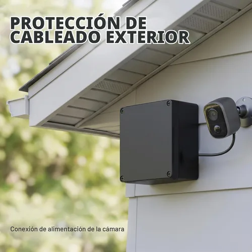 Vista 4 de Caja de proyectos, 4 piezas de caja de conexiones eléctricas, funda de proyecto eléctrico impermeable IP65, cajas eléctricas de exterior de plástico