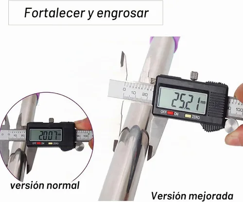 Vista 4 de Repuesto de mango de poste de trapeador giratorio, mango telescópico giratorio de 360 grados, accesorios de herramienta de limpieza, versión Azul