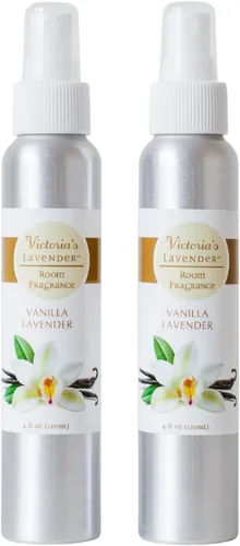 Vista 10 de Victoria's Lavender Spray de fragancia para habitación, ambientador y eliminador de olores, espray de lavanda, aroma de aceite esencial de lujo