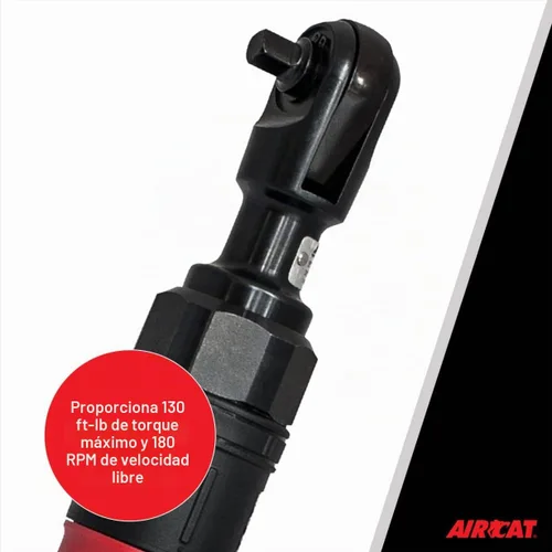 Vista 4 de AIRCAT Herramientas neumáticas 805-HT-5 Llave de trinquete de alto par 130 pies-libras - 1/2 pulgada