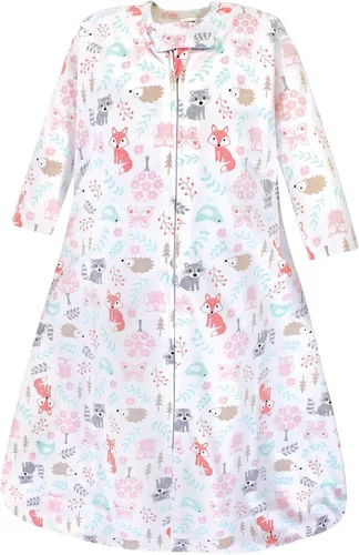 Vista 44 de Hudson Baby Saco de dormir unisex de algodón de manga larga para bebé