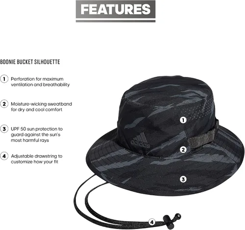 Vista 2 de adidas Sombrero de pescador Victory 4 para hombre