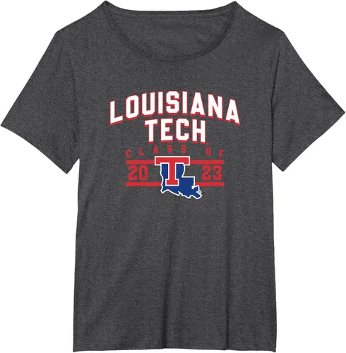 Vista 6 de Louisiana Tech Bulldogs Class Of 2023 T-Shirt