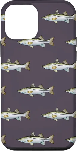 Vista 16 de Grey Snook Pattern Saltwater Fish Case for iPhone 17