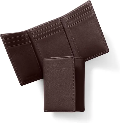 Vista 16 de Leatherology Trifold con cartera para tarjetas Negro Onyx