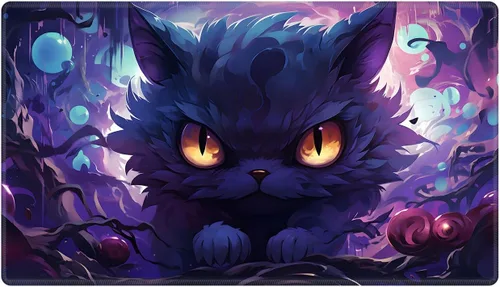Vista 99 de Alfombra de juego con zonas para juego de cartas MTG, alfombras de juego de mesa, alfombras de juego de mesa de Magic, 61x35.5 cm, alfombra de juego