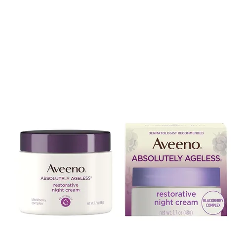 Vista 3 de Aveeno crema facial nocturna restaurativa antienvejecimiento