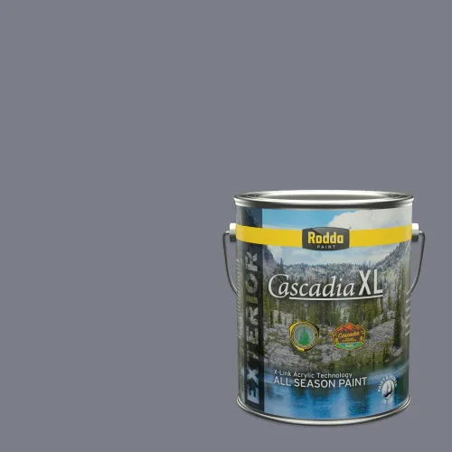 Vista 108 de Rodda Paint CASCADIA XL Pintura e imprimación satinada exterior en uno, cuarto de galón, pimienta de Jamaica