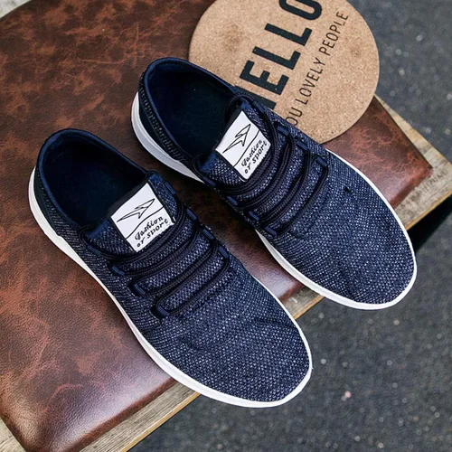 Vista 7 de KEEZMZ - Zapatos deportivos modernos y transpirables para hombres, zapatos ligeros para correr de malla, con una suela suave, estilo casual