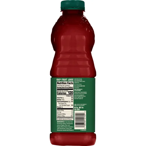 Vista 2 de Tree Top Jugo de bayas de manzana, 64 onzas líquidas (paquete de 2)