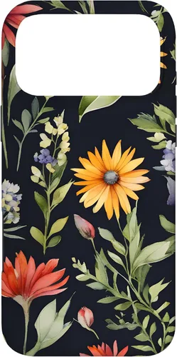 Vista 22 de iPhone 16 Bouquet Acuarela Flores Acuarela Floral Botánico Case