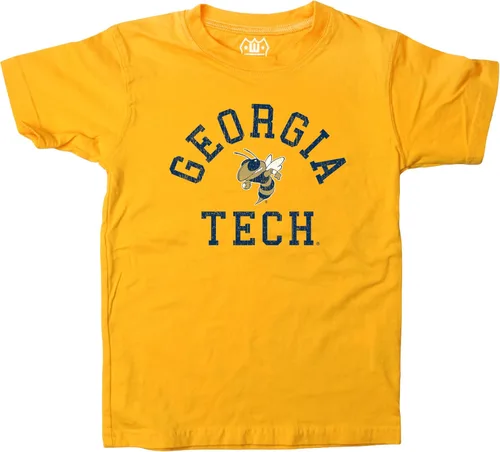 Vista 77 de Wes and Willy Camiseta de algodón orgánico de manga corta para niños de la NCAA
