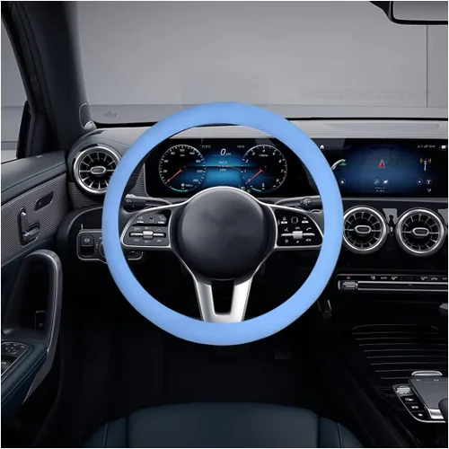 Vista 13 de AICEL Funda de silicona para volante de 14 pulgadas, protector