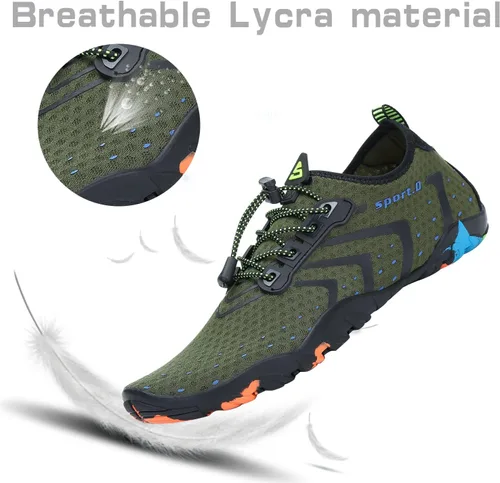 Vista 2 de Mens Womens Water Shoes Quick Dry Swim Shoes Beach Shoes Pool Surfing Aqua Sports