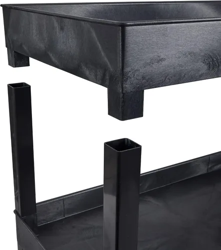 Vista 12 de Carrito utilitario, Negro, 1