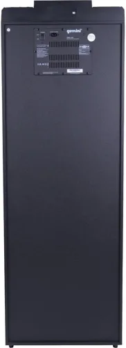 Vista 2 de Gemini - Sistema de altavoces Bluetooth para fiesta de karaoke de 6000 W de potencia máxima con woofers duales de 12 pulgadas, luces LED, micrófono