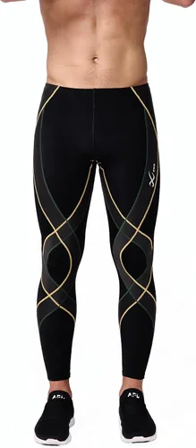 Vista 10 de CW-X - Malla de compresión para hombres Endurance Generator, soporte para articulaciones y músculos Negro