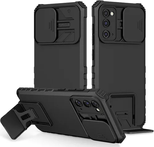 Vista 37 de Funda compatible con Samsung Galaxy M13 5G/A04 Dimensional Soporte Ventana Corredera Teléfono Móvil Funda Protectora a Prueba de Golpes para Samsung