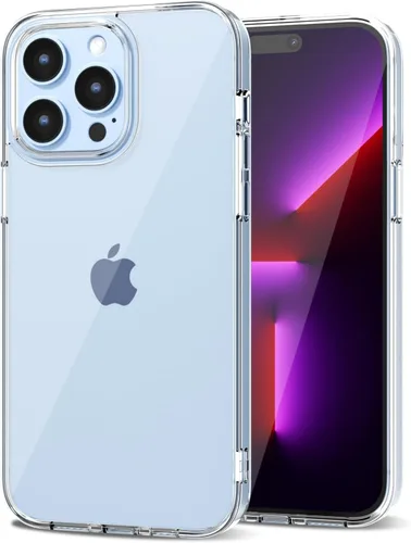 Vista 198 de LoeoeL para iPhone 8 Plus/ 7 Plus Funda Transparente, Funda Híbrida de Teléfono [Plástico Duro y Parachoques de Silicona Suave] Cubierta Protectora