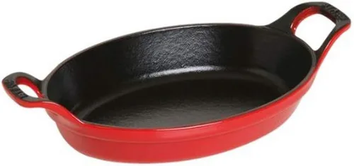 Vista 12 de staub Dish 40509-472 - Plato redondo pequeño, negro, 4.7 pulgadas (4.7 in), compatible con inducción, producto auténtico japonés