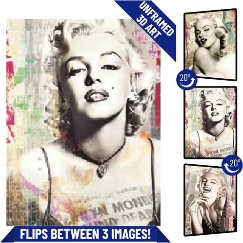 Vista 45 de Póster 3D de héroes afroamericanos para decoración de pared, sin marco, 12 x 16 pulgadas, pósteres e imágenes lenticulares, regalos de recuerdos