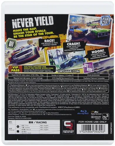 Vista 2 de Warner Bros 1000308542Dirt Showdown para PlayStation 3