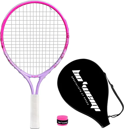 Vista 16 de bo'weiqi Raqueta de tenis para niños de 17"-25" para edades de 2-12 años, raqueta de tenis juvenil ligera para niñas y niños, deportes al aire