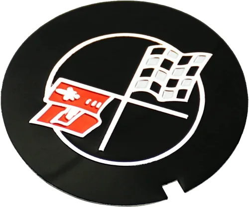 Vista 6 de 1 pieza 1969-1982 Corvette Camaro Z28 cubierta de válvula emblema 3D calcomanía de repuesto para Corvette 3946860