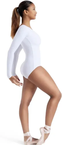 Vista 2 de Capezio Leotardo de manga larga para mujer