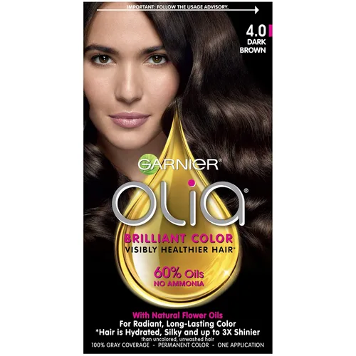 Vista 40 de Garnier Olia Tinte de cabello sin amoníaco [5.60] rojo granate medio, 1 unidad 5.6 Rojo granate medio