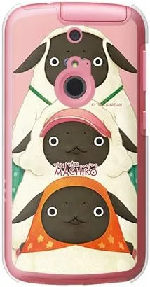Vista 131 de Yanan Machiko Series Machiko Family Pink (Clear) / for iPhone SE/5s/docomo