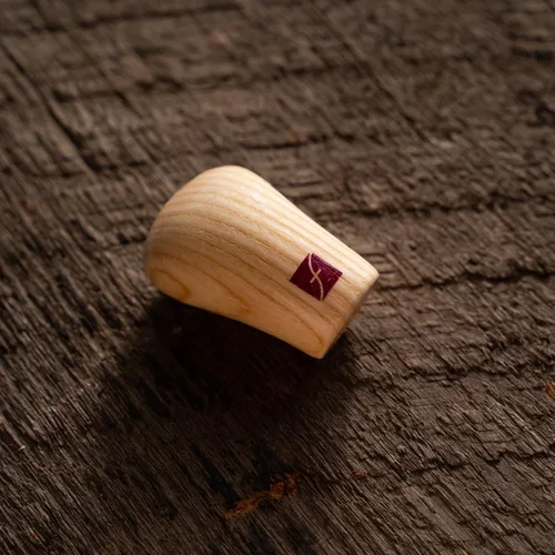 Vista 3 de FLEXCUT Herramientas de tallado de madera Mango de palma de conexión rápida 2 pulgadas Mango ergonómico de madera dura de fresno