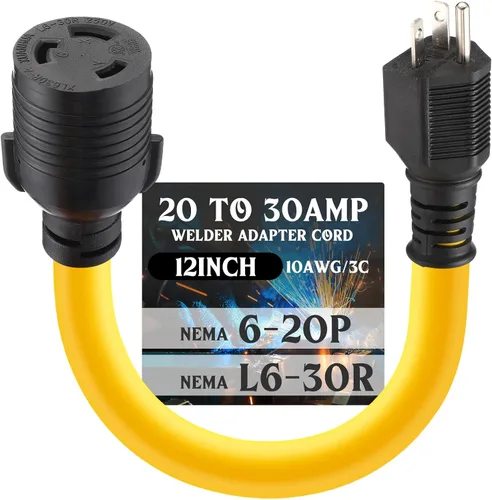 Vista 21 de Tellegloww - Cable adaptador para soldador de 30 amperios NEMA 10-30P a L6