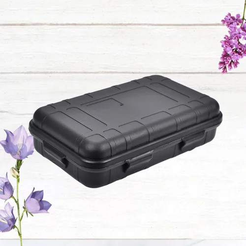 Vista 2 de Sosoport Large Multipurpose Outdoor Survival Storage Box Shockproof Tool Organizer for Adventurers and Explorers PP Material Emergency Kit Holder