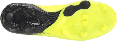 Vista 4 de adidas Tenis de fútbol americano para adultos Copa Sense.2, Team Solar YellowBlackSolar Red, 12 Women12 Men