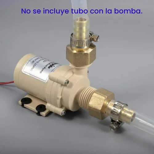 Vista 5 de BYT-7A006 DC 12V Bomba solar de circulación del calentador de agua