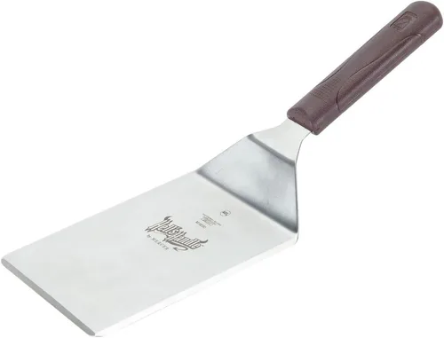 Vista 14 de Espátula "Hell's Handle" de Mercer Culinary, de 5 x 4 pulgadas, resistente, Plateado
